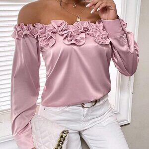 Elegant blouse office shirt top